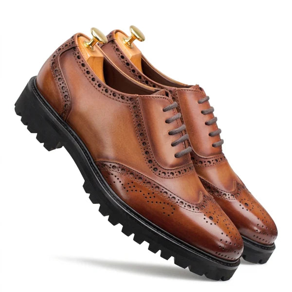 The Tessio Brogues with Thick AirFlexLite Sole