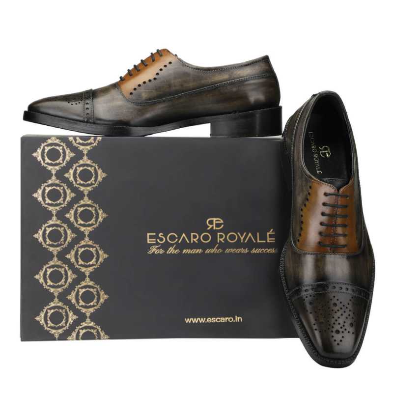 Marvin Medallion Captoe Oxfords