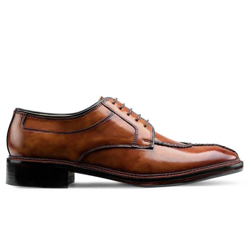 Angus Split Toe Derby Shoes in Tan