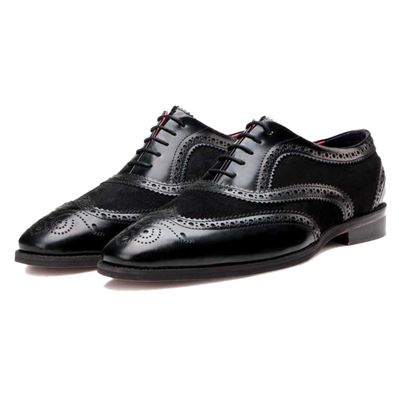 The London Brogues In Black