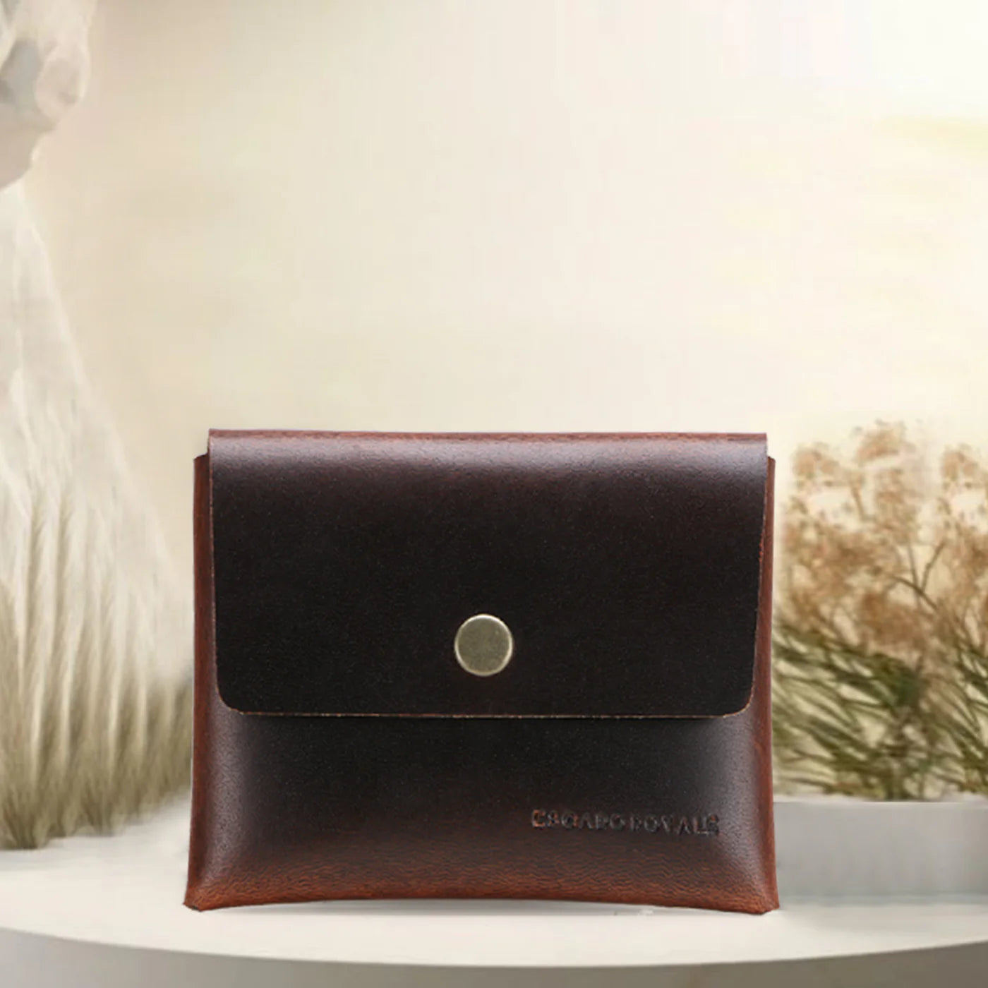 LUCIFER Men's Luxury Leather Card Holder