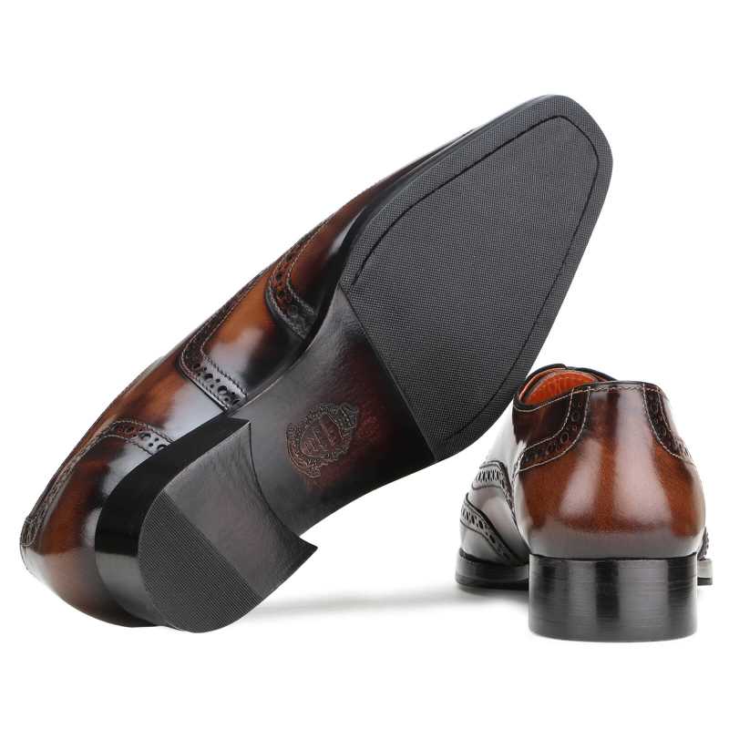 Windsor Oxfords in Chocolate Brown