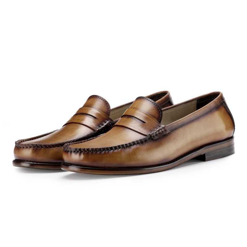 The Elinor Loafer In Tan