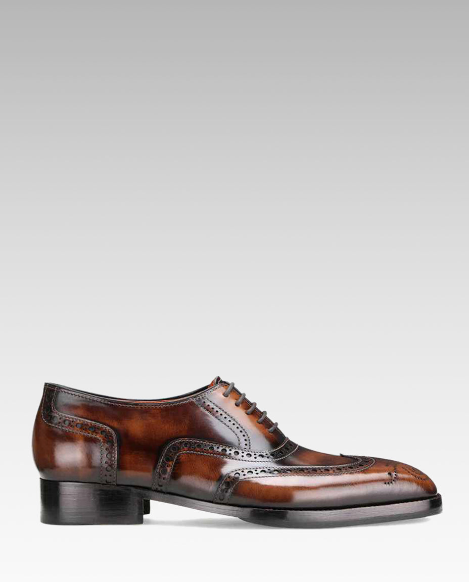 Windsor Oxfords in Chocolate Brown