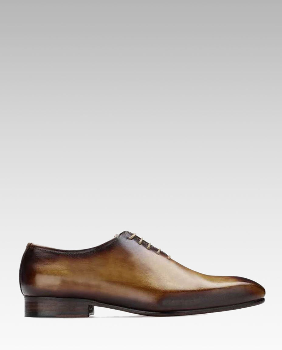 The Leonardo Wholecut Oxford In Tan