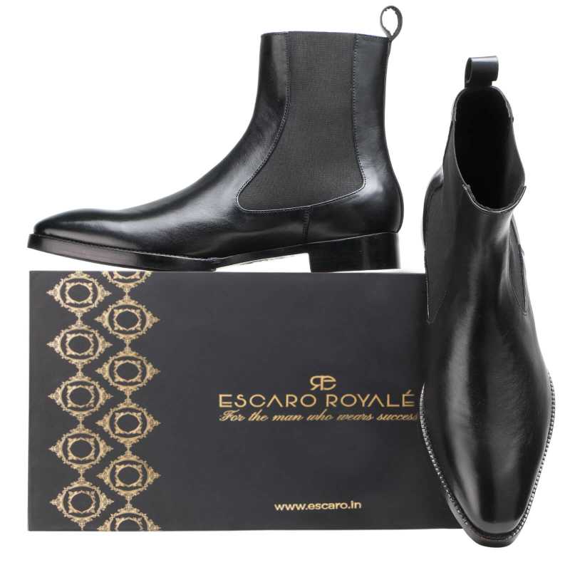 Sable Chelsea Boots in Black