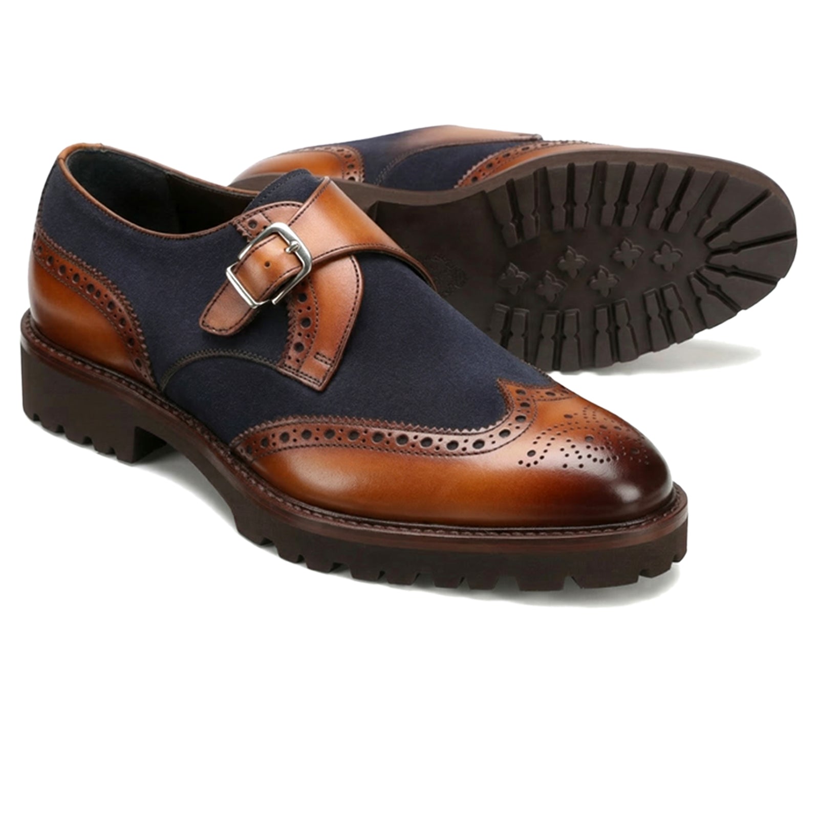 Leon Monks in Tan-Blue
