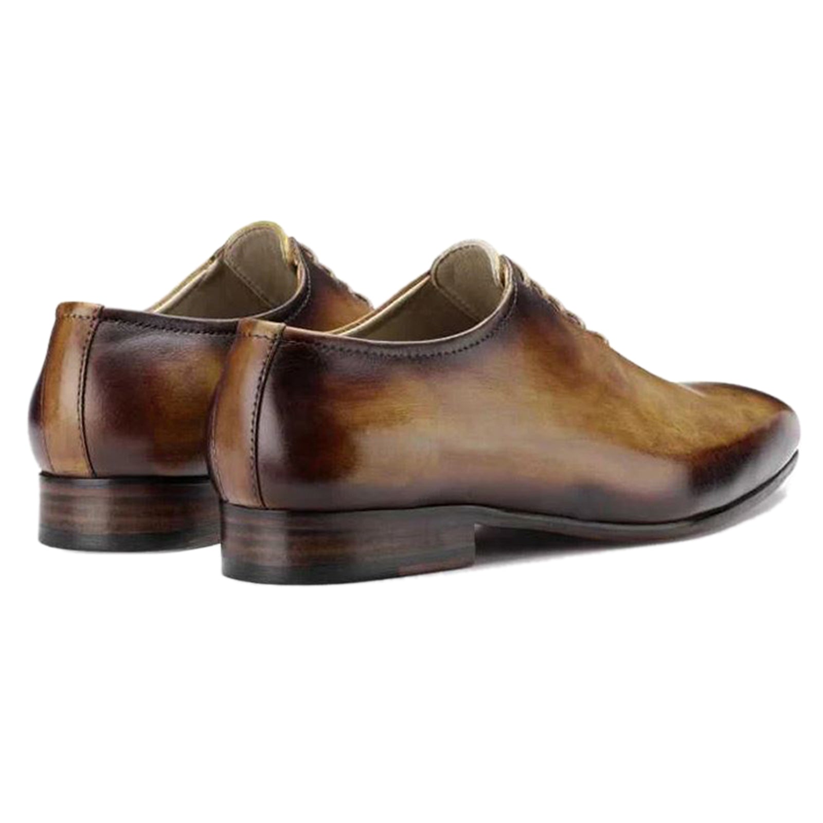 The Leonardo Wholecut Oxford In Tan