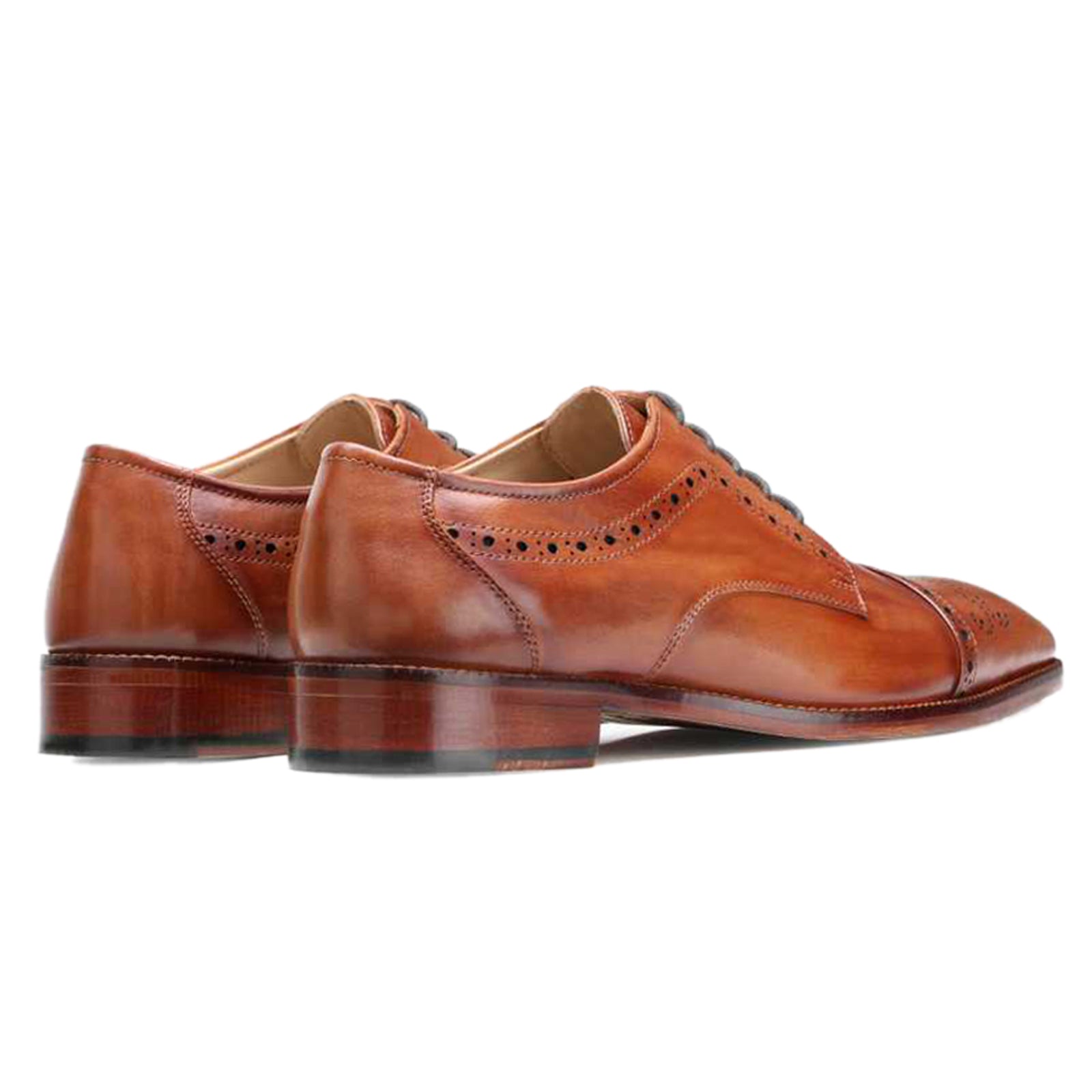 Brown Designer Derby Shoes