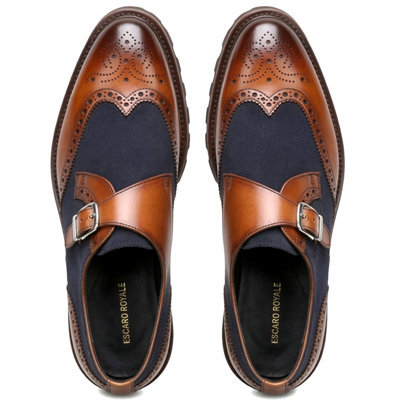 Leon Monks in Tan-Blue