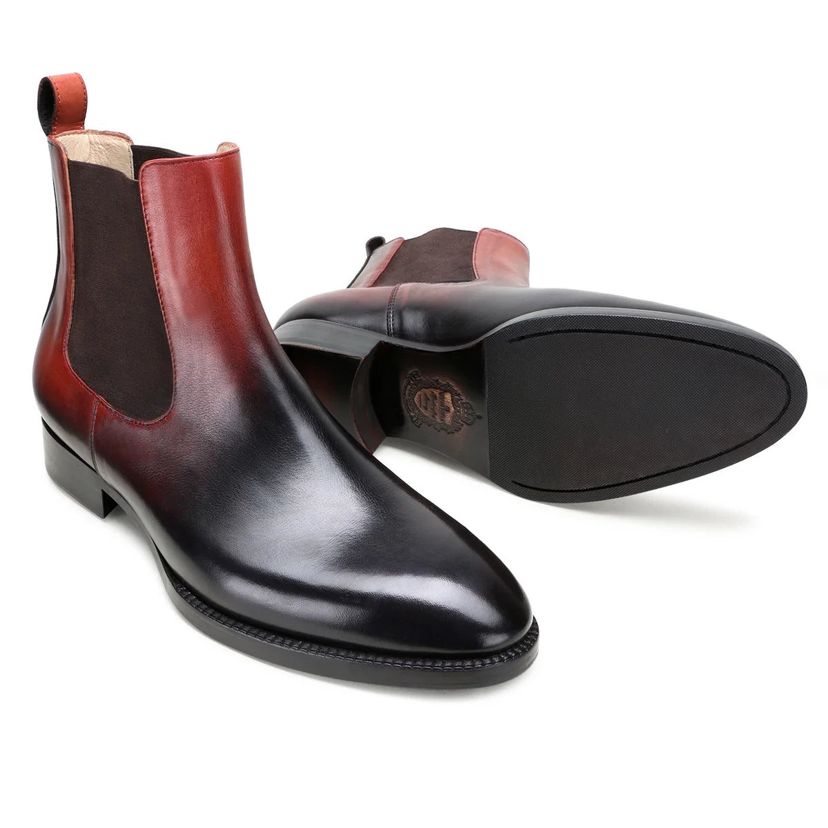 Torino Chelsea in Burgundy Patina