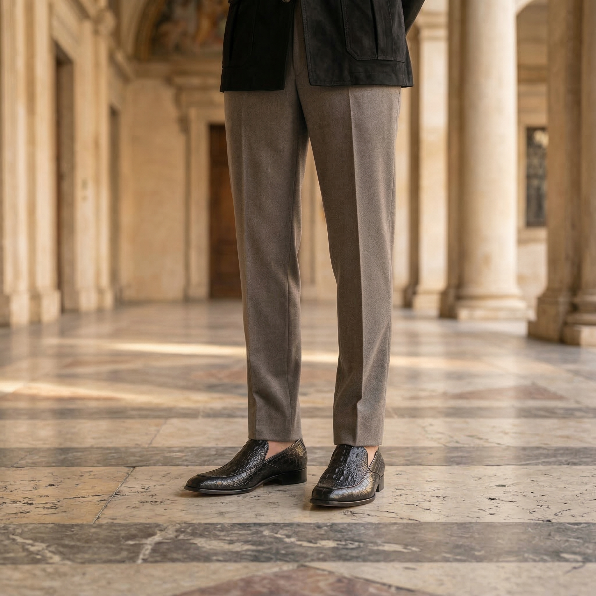 The Georgetown Loafers in Black