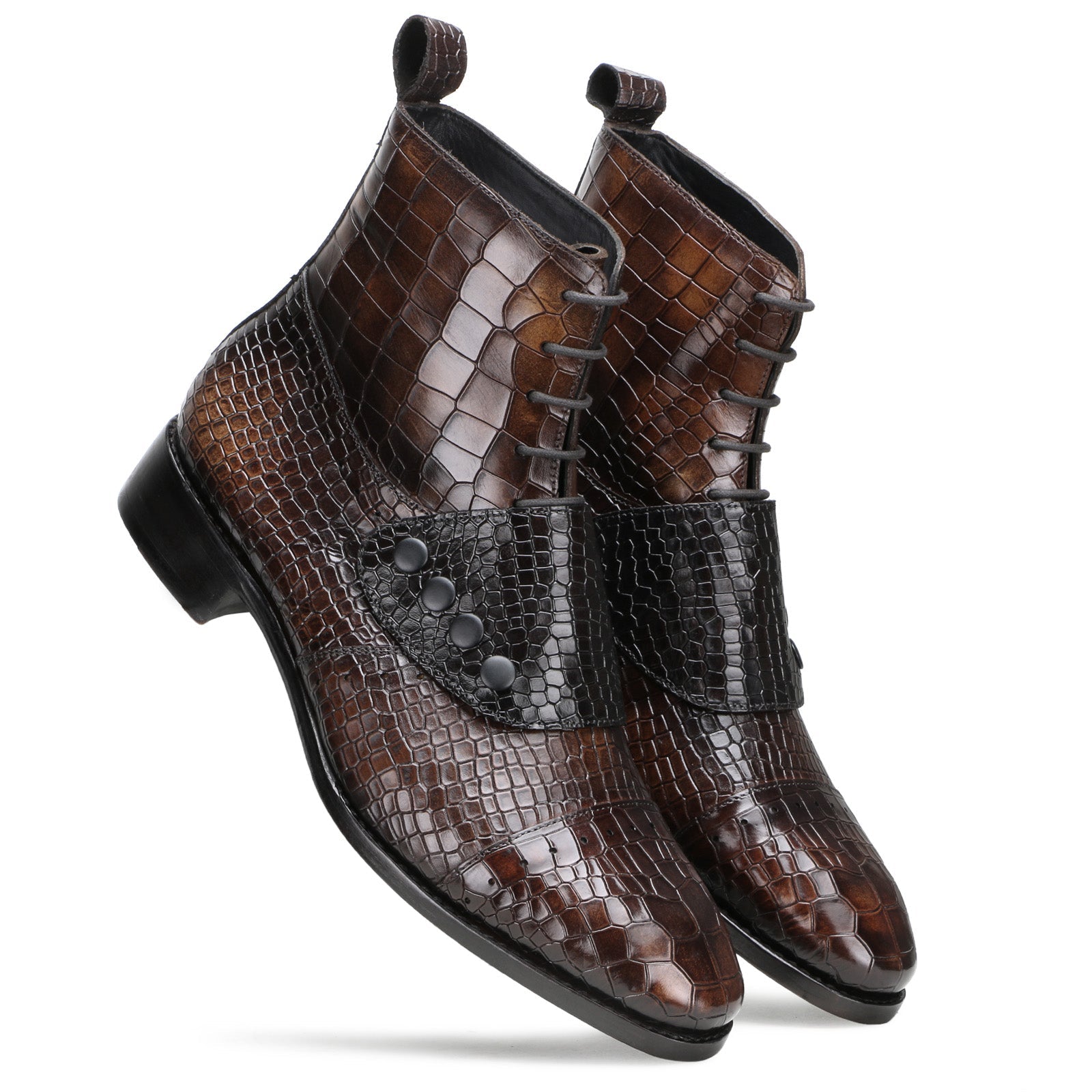 Escaro Royale Goodyear Welted Francis Knight Boots