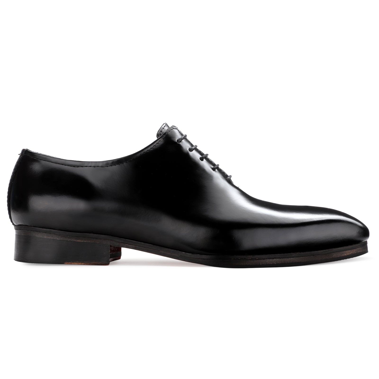 The Milan Wholecut Oxfords In Black