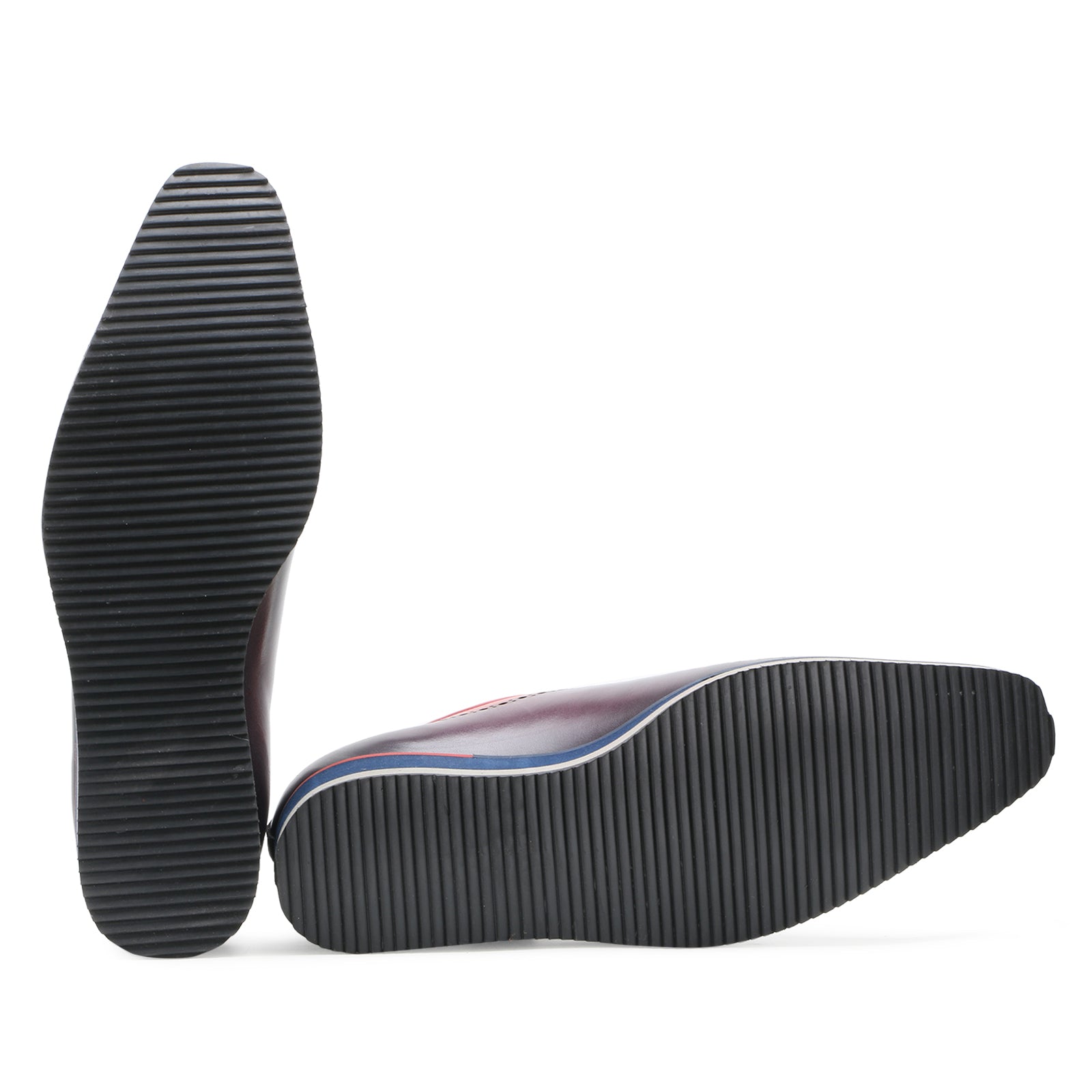 Saxton AirFlexLite Oxford Shoes - Red Purple