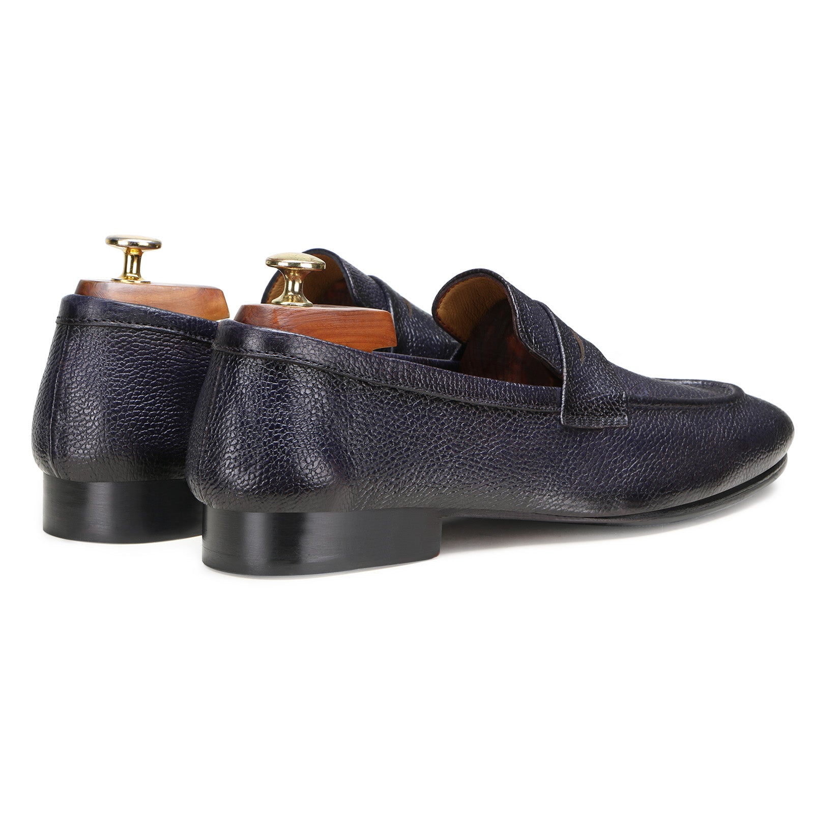 Escaro Royale Oliver Unlinned Loafer In Blue