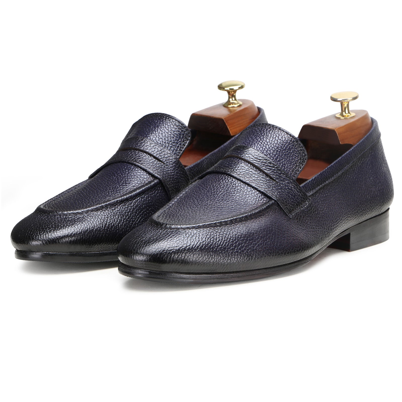 Escaro Royale Oliver Unlinned Loafer In Blue