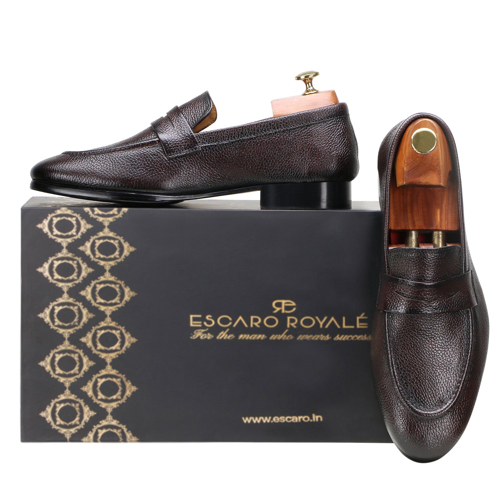 Escaro Royale Oliver Supersoft Unlined Loafer In Brown