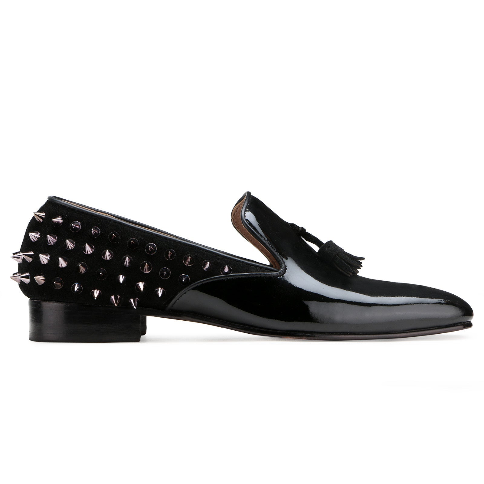 Fring Black Studded Loafers
