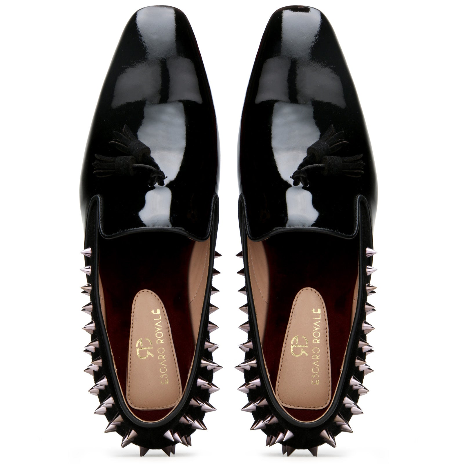 Fring Black Studded Loafers