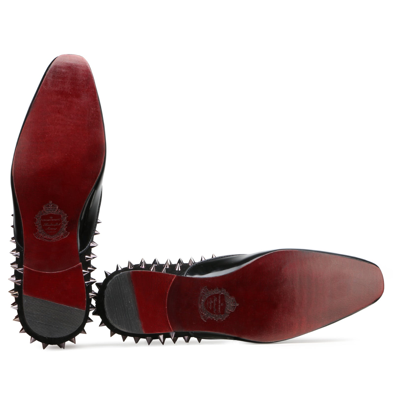 Fring Black Studded Loafers