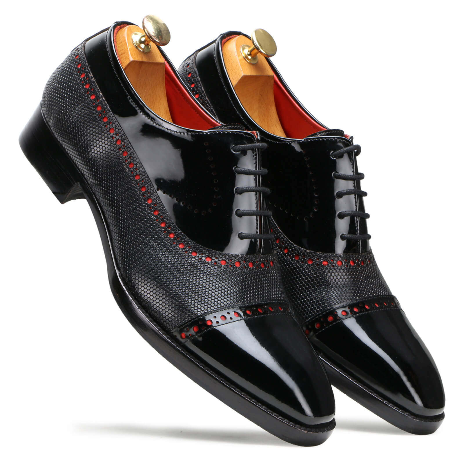 princess polly baby blue dress Mens Fashion Rhinestone Leather Dress Rivets Loafers Comfortable Slip On  Classic Pointed Top Tuxedo Dress Shoes Party Prom Wedding Penny Shoes main image 1