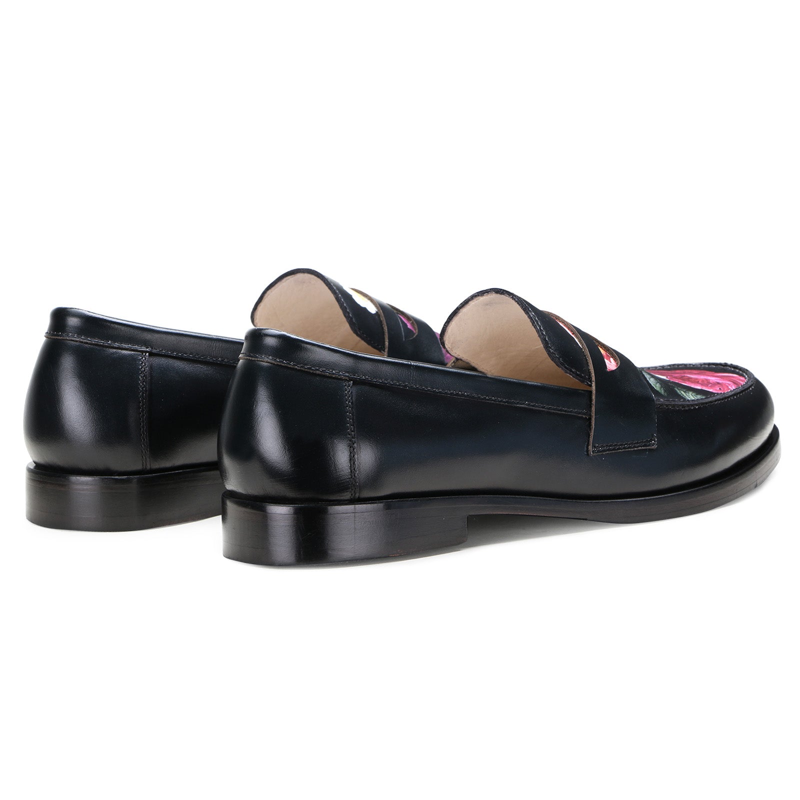Escaro Royale Camden Craft Loafers in Black