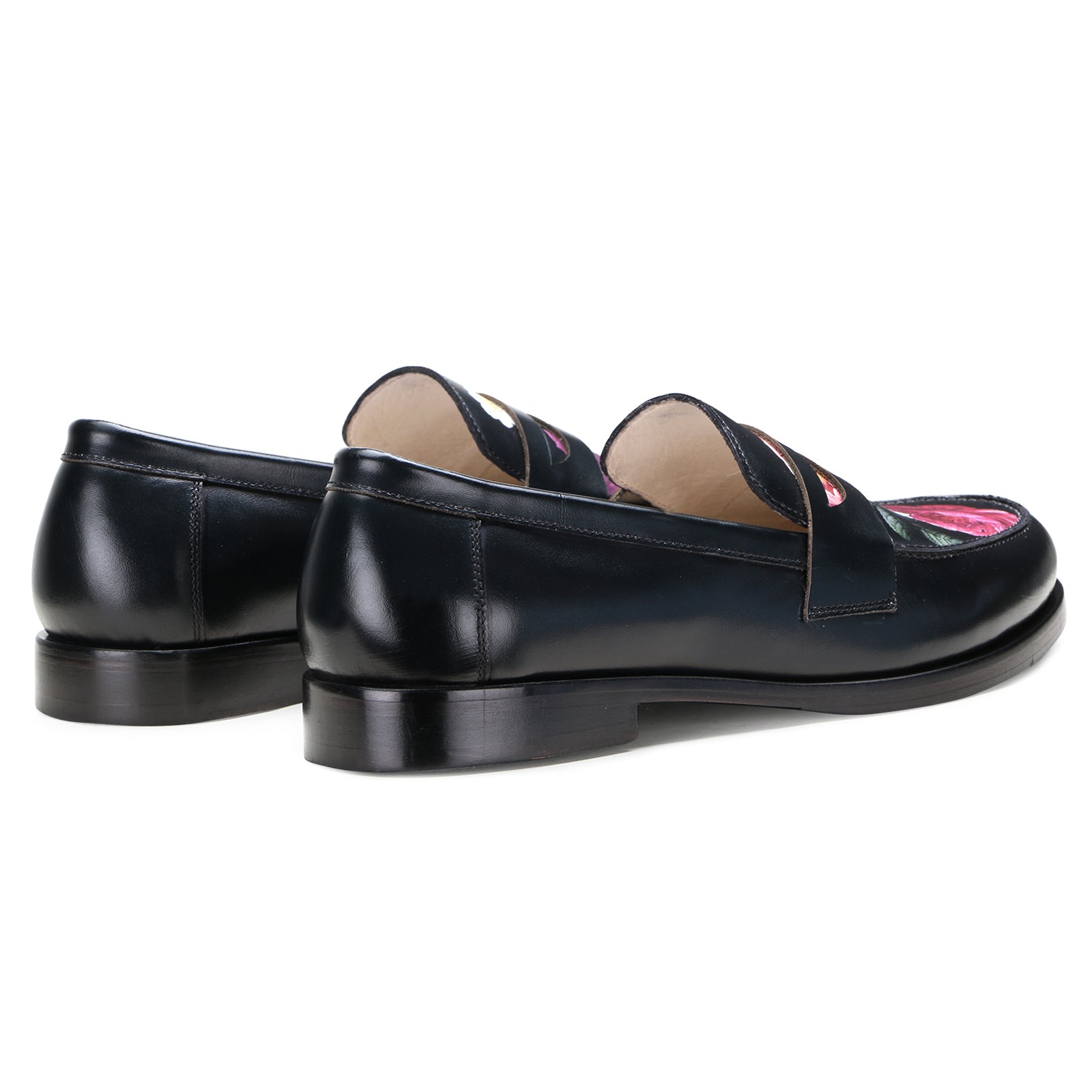 Escaro Royale Camden Craft Loafers in Black