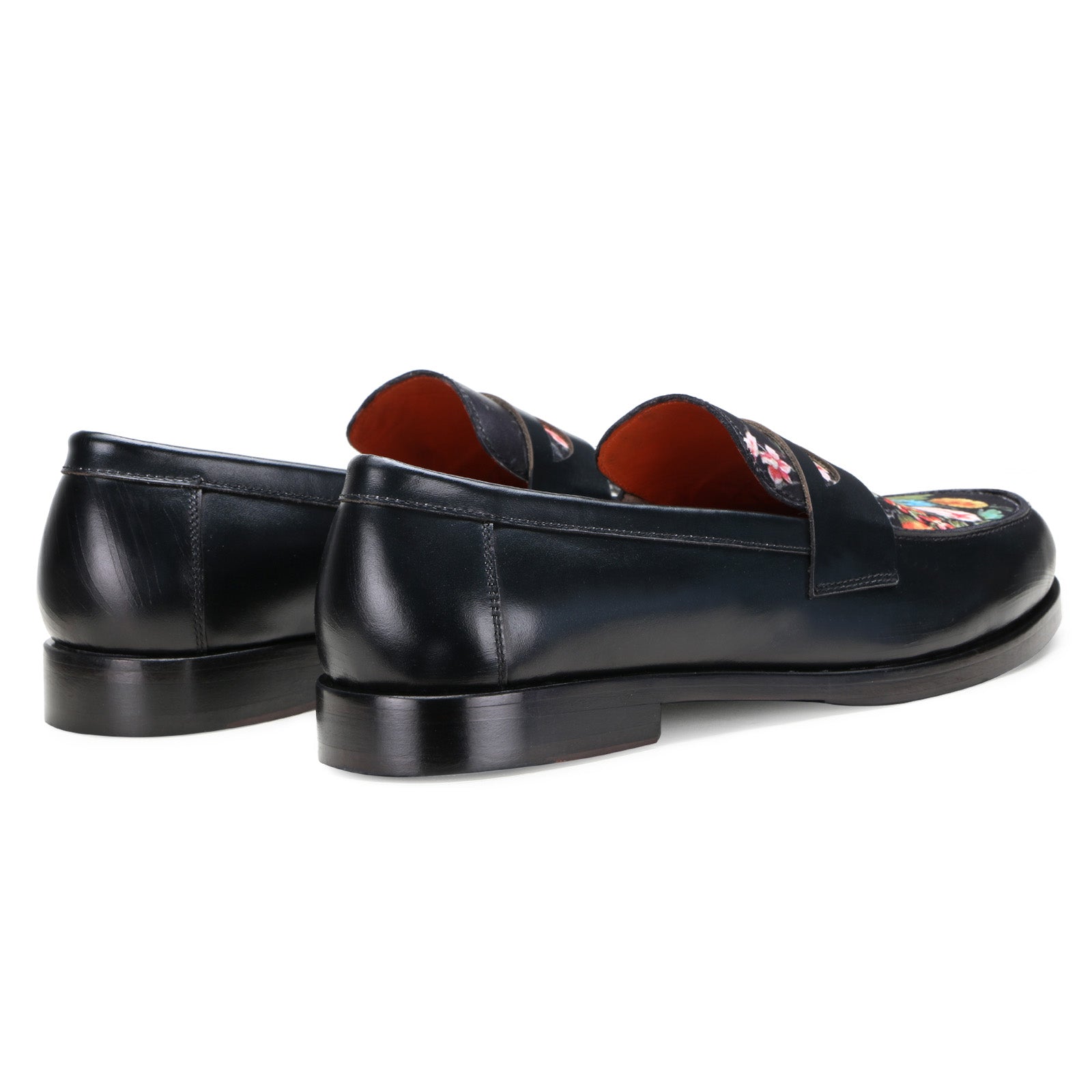 Escaro Royale Camden Craft Loafers in Black