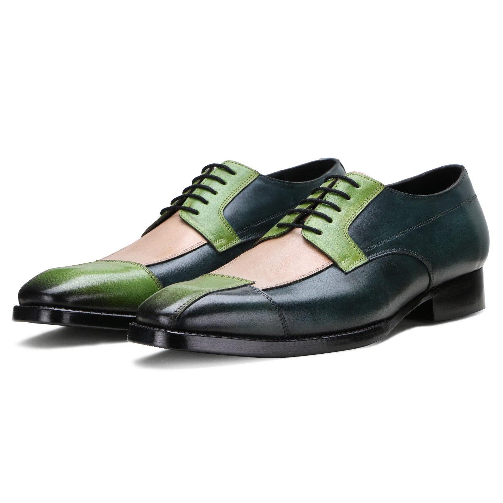 Escaro Royale Evokes Derby Shoes in Green