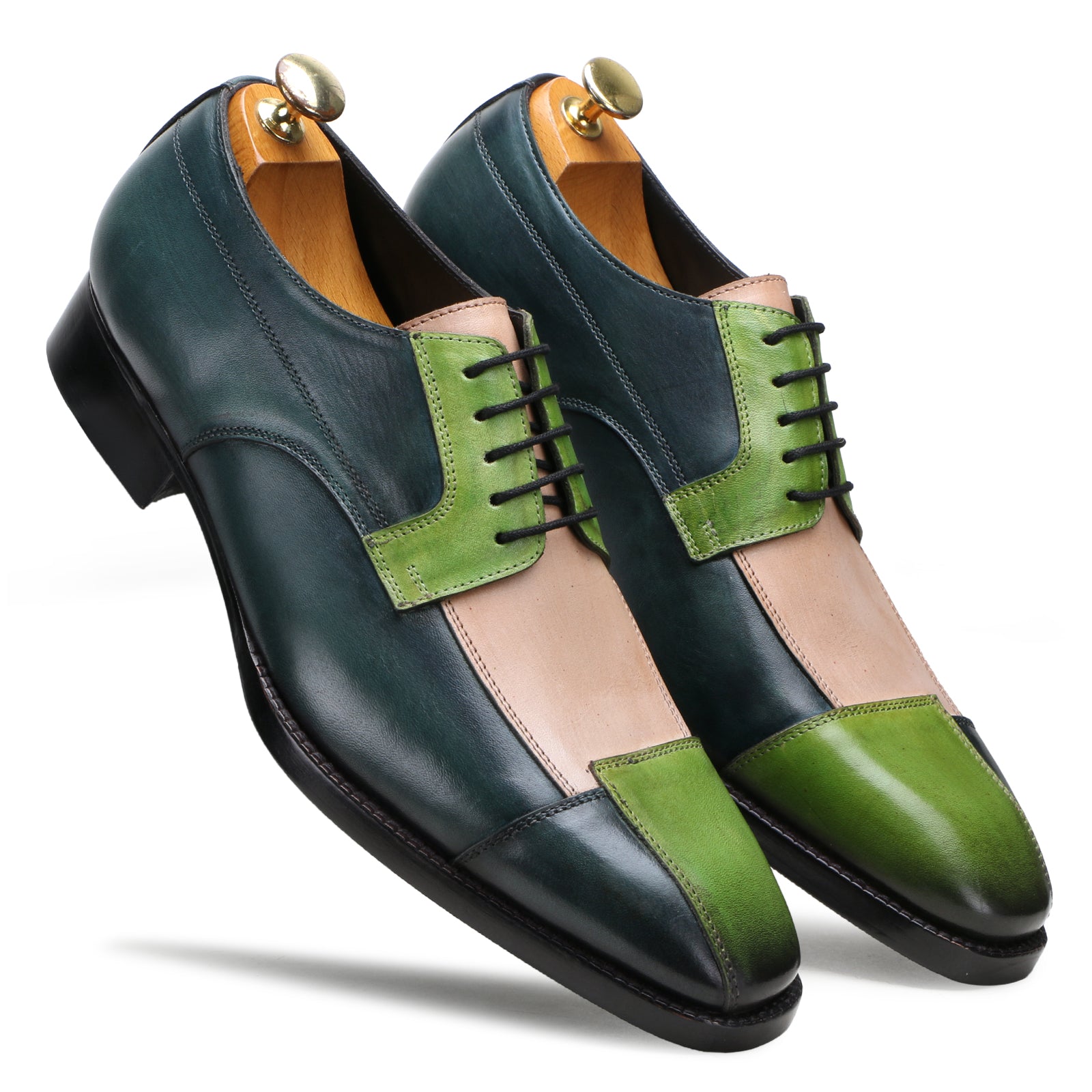 Escaro Royale Evokes Derby Shoes in Green