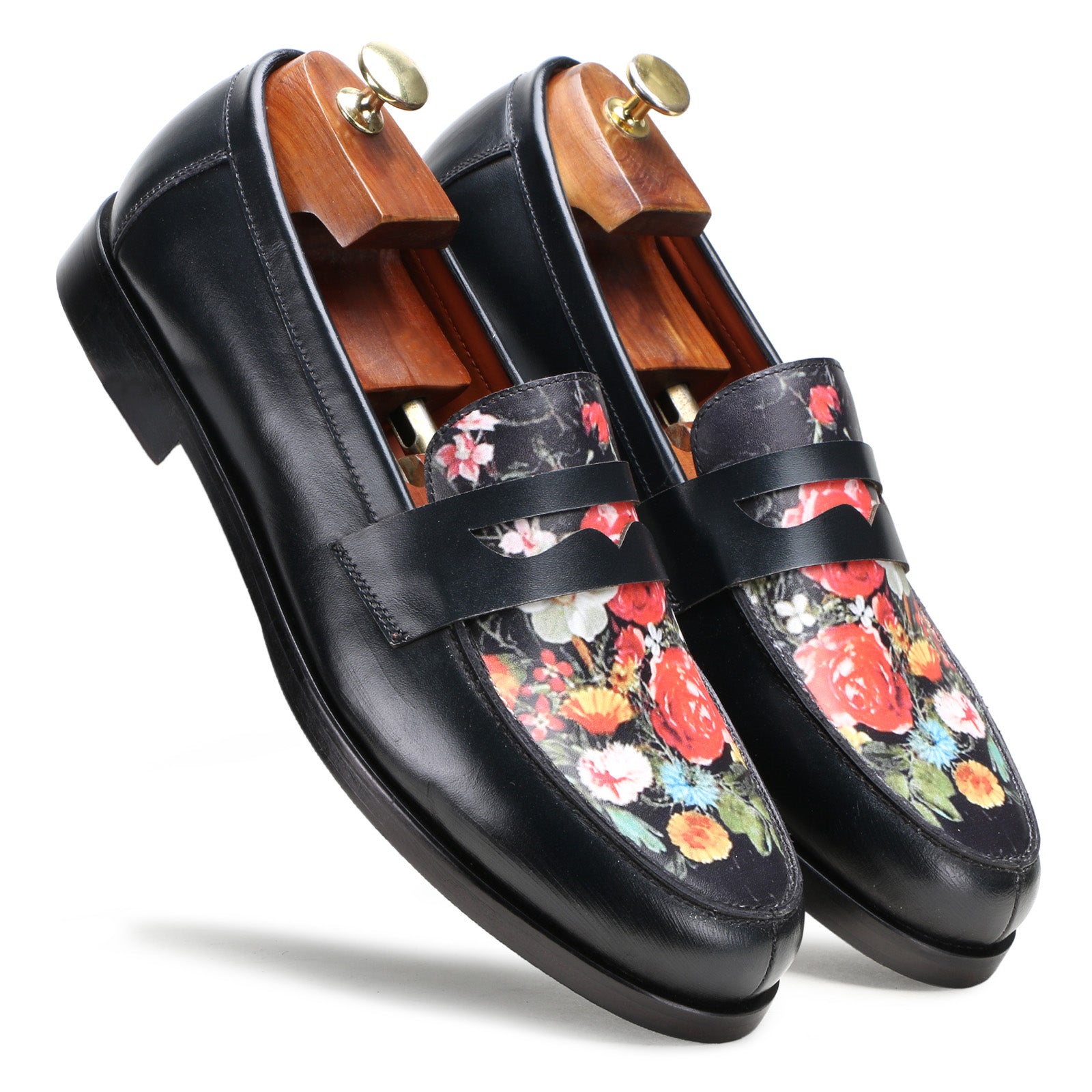 Escaro Royale Camden Craft Loafers in Black