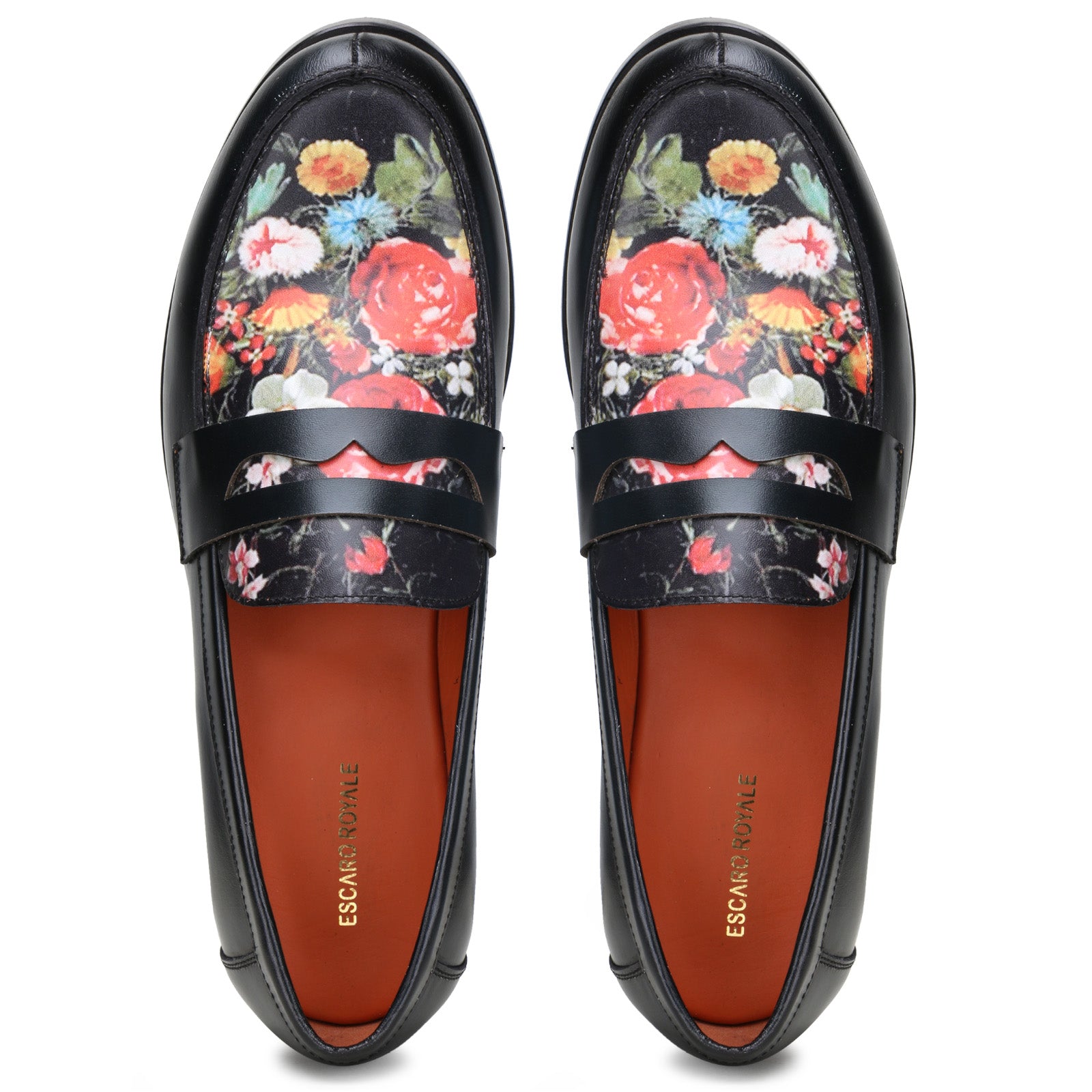 Escaro Royale Camden Craft Loafers in Black