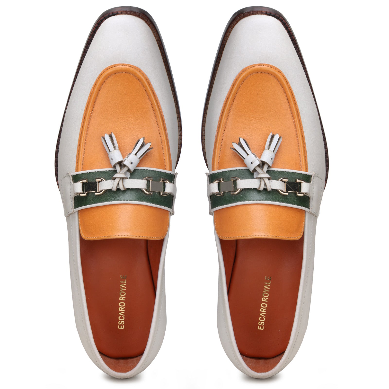 Escaro Royale Brooks Tassel Loafers