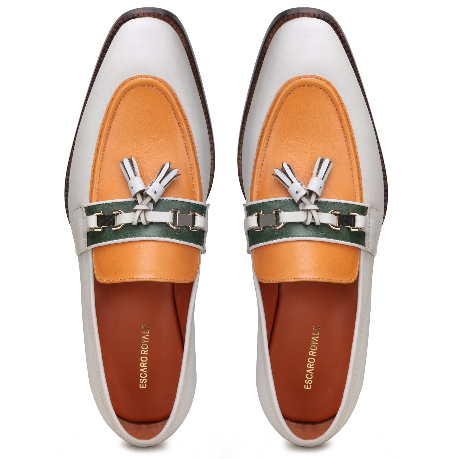 Escaro Royale Brooks Tassel Loafers