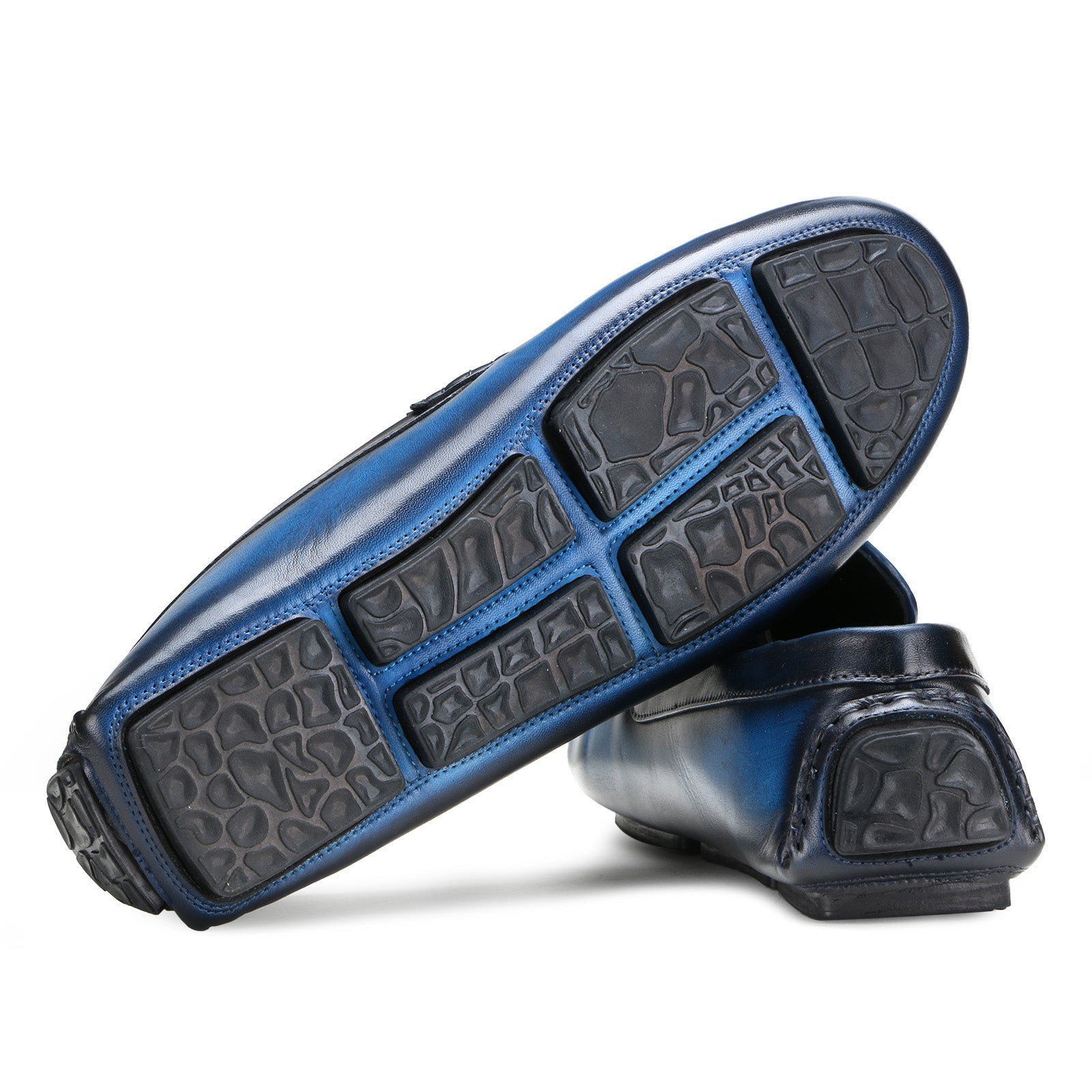 Piton Moccasins In Blue