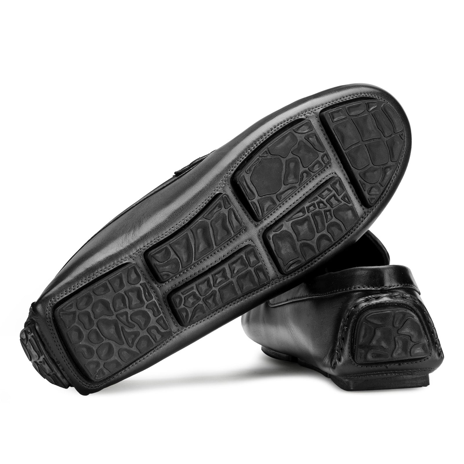 Piton Moccasins In Black