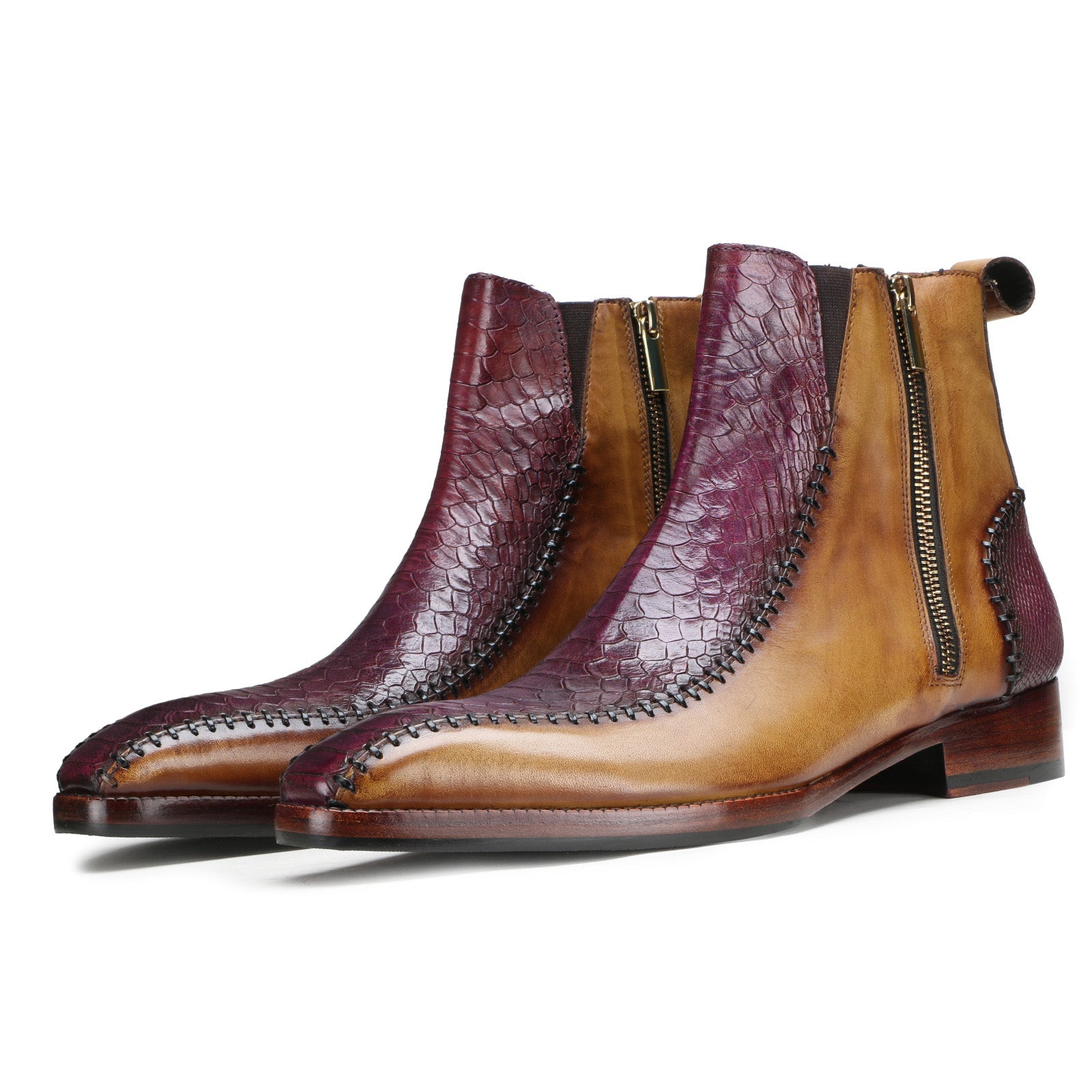 Nomad Zipper Ankle Boots