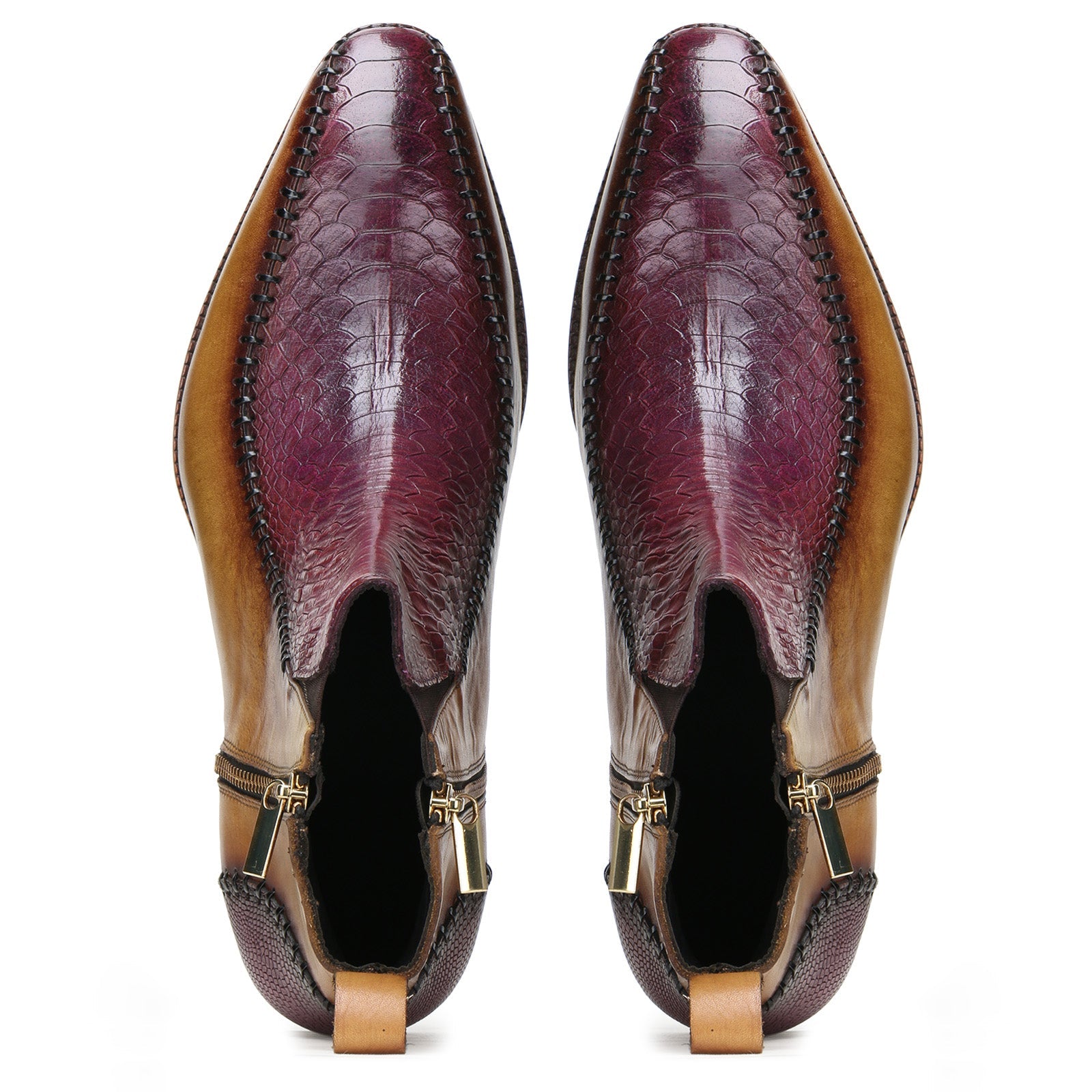 Nomad Zipper Ankle Boots