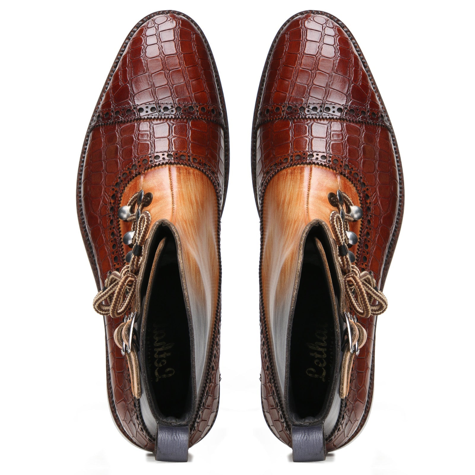 Enigma Brown Luxury Boots