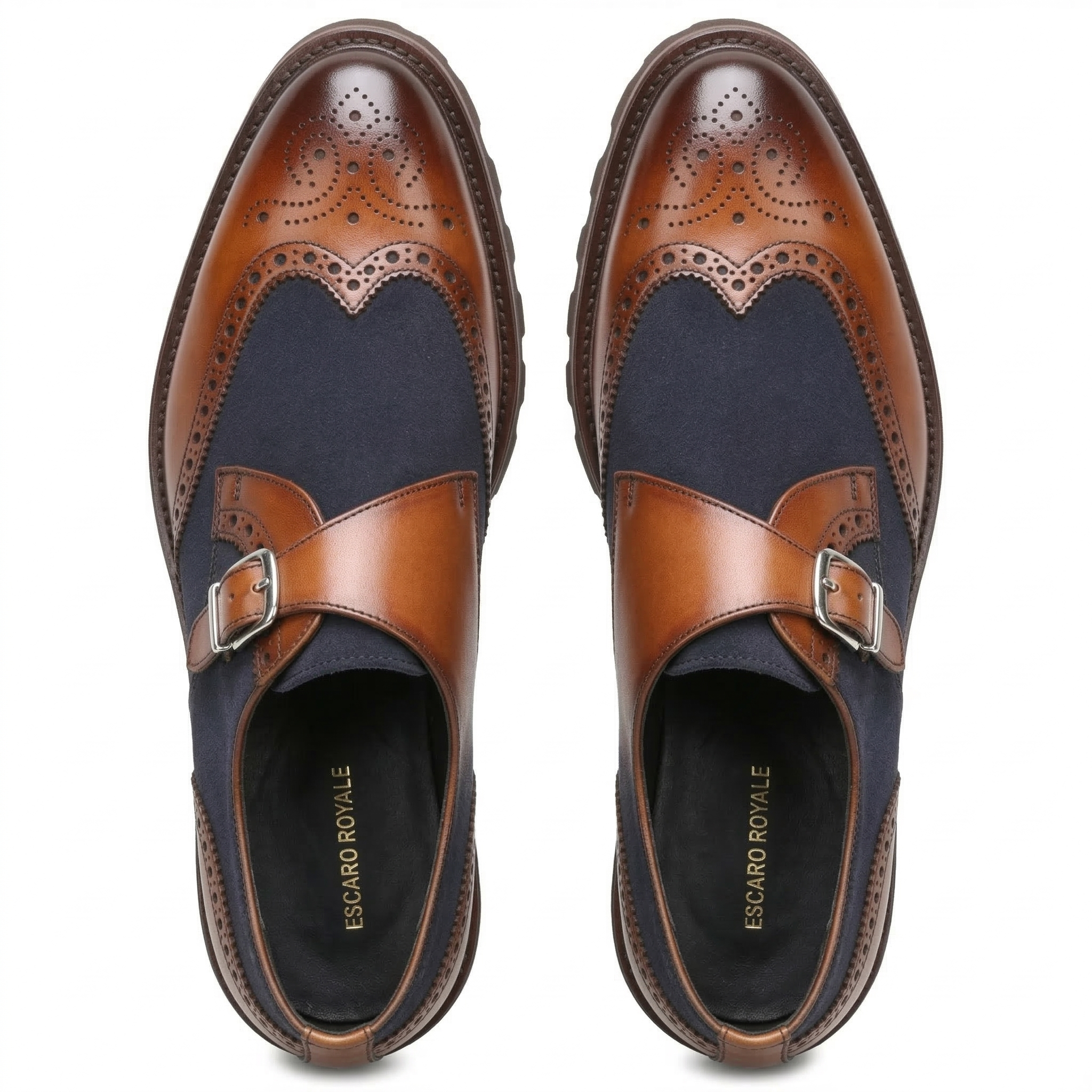 Leon Monks in Tan-Blue