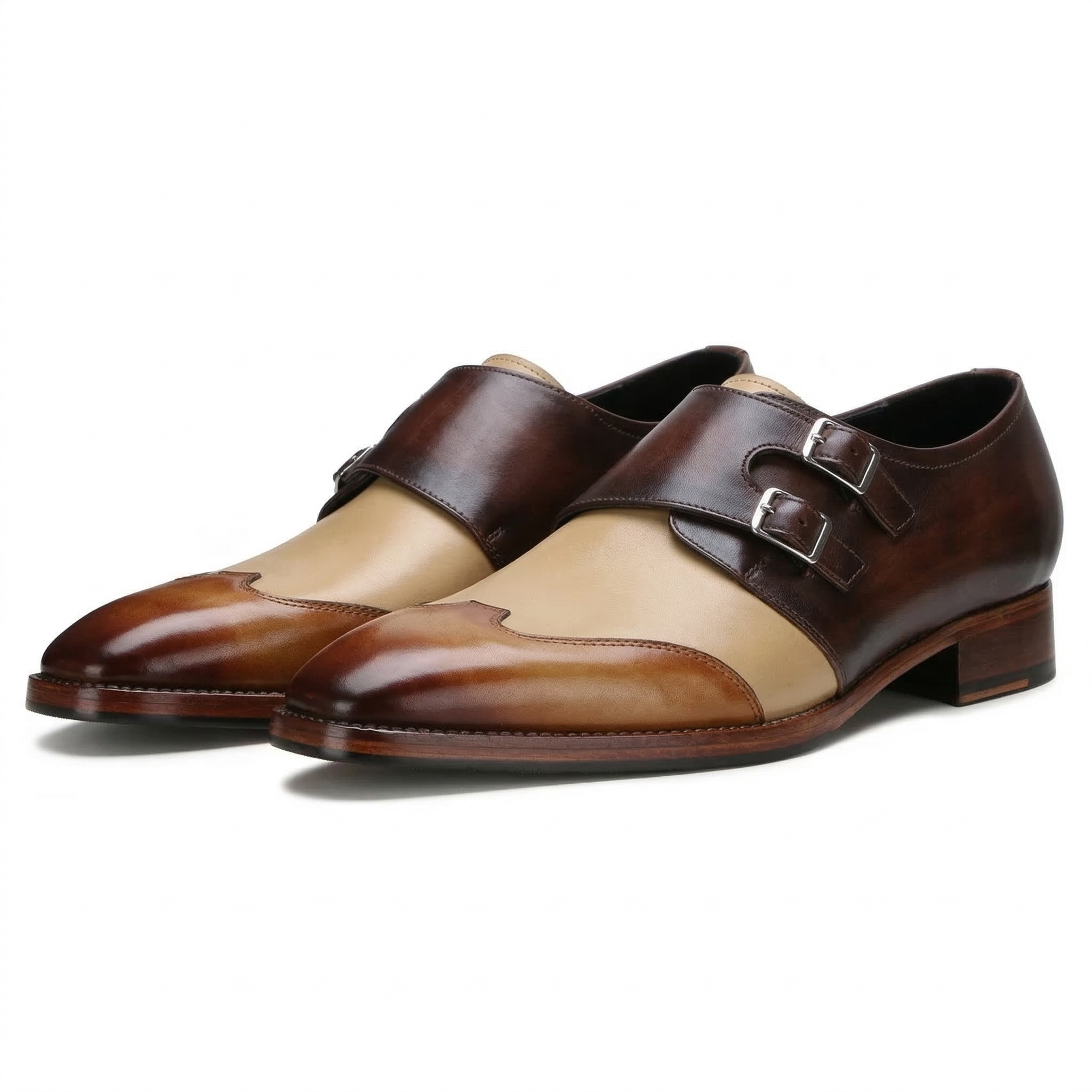 Escaro Royale Modevo Designer Double Monk in Brown