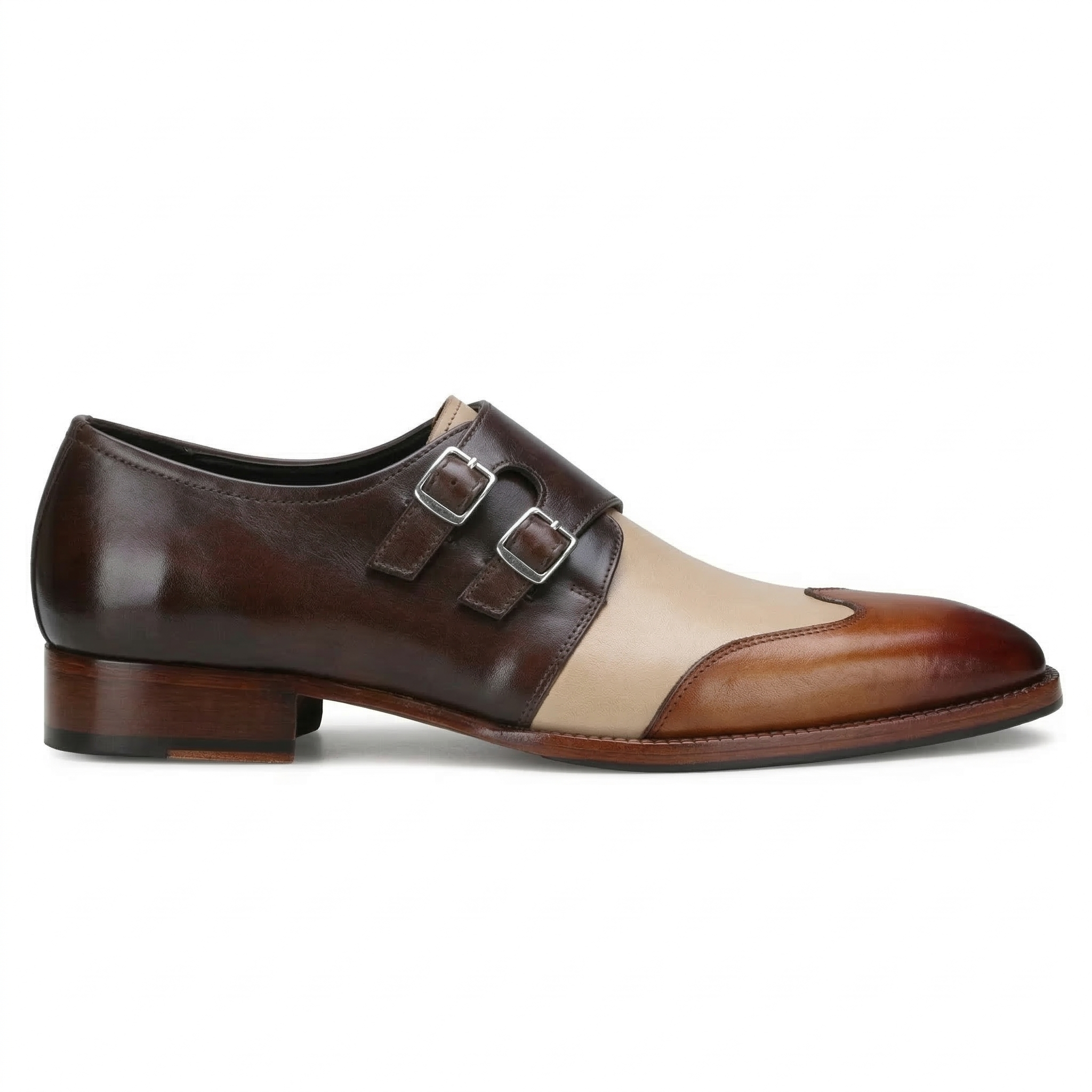 Escaro Royale Modevo Designer Double Monk in Brown