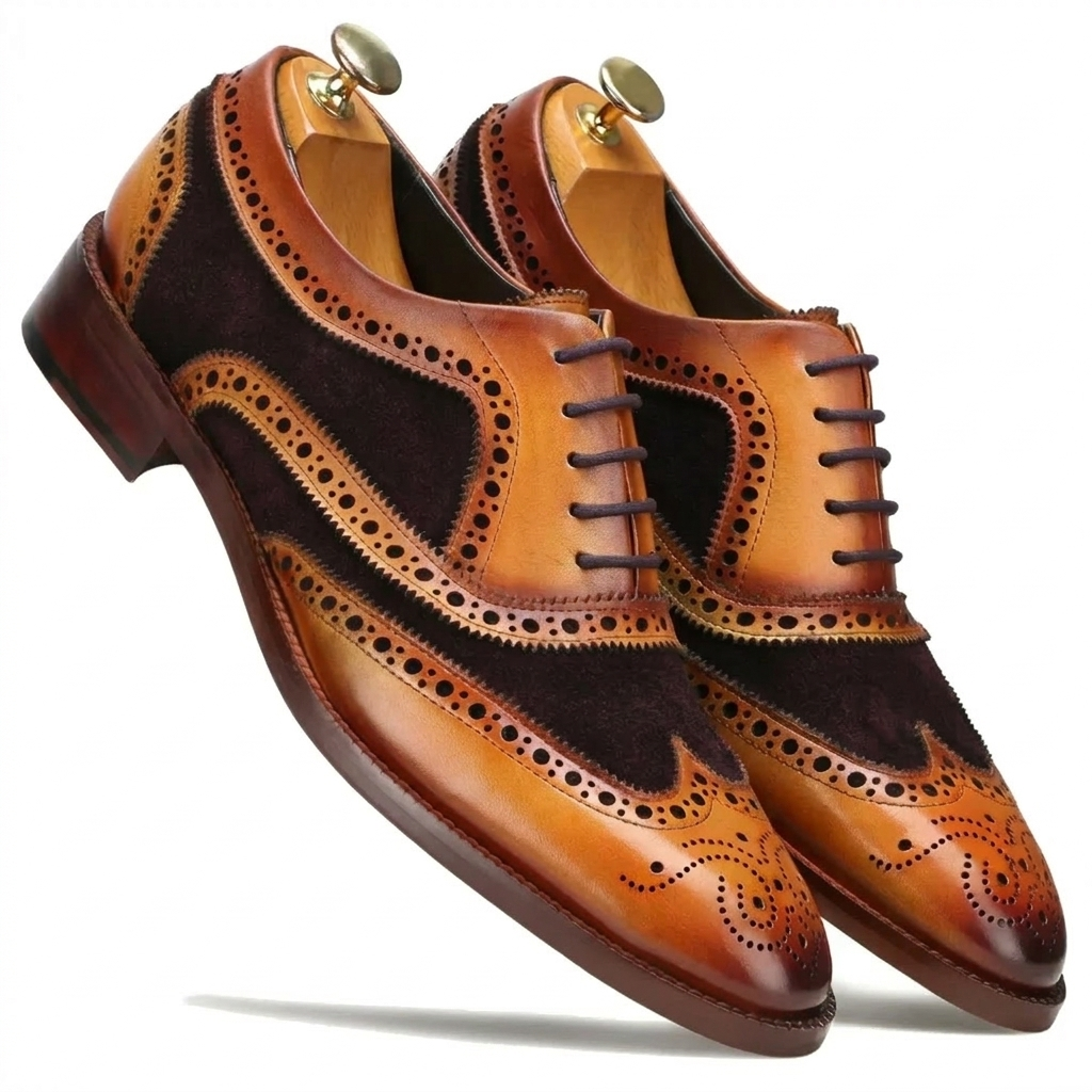 TanBrown Wingtip London Brogues