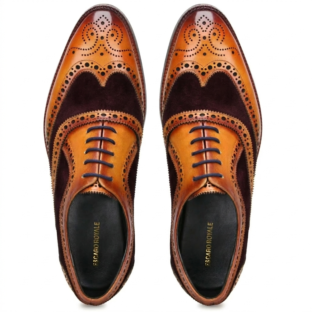 TanBrown Wingtip London Brogues