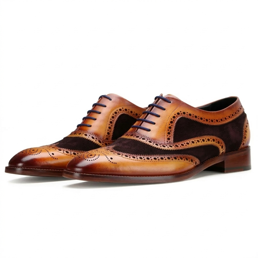 TanBrown Wingtip London Brogues