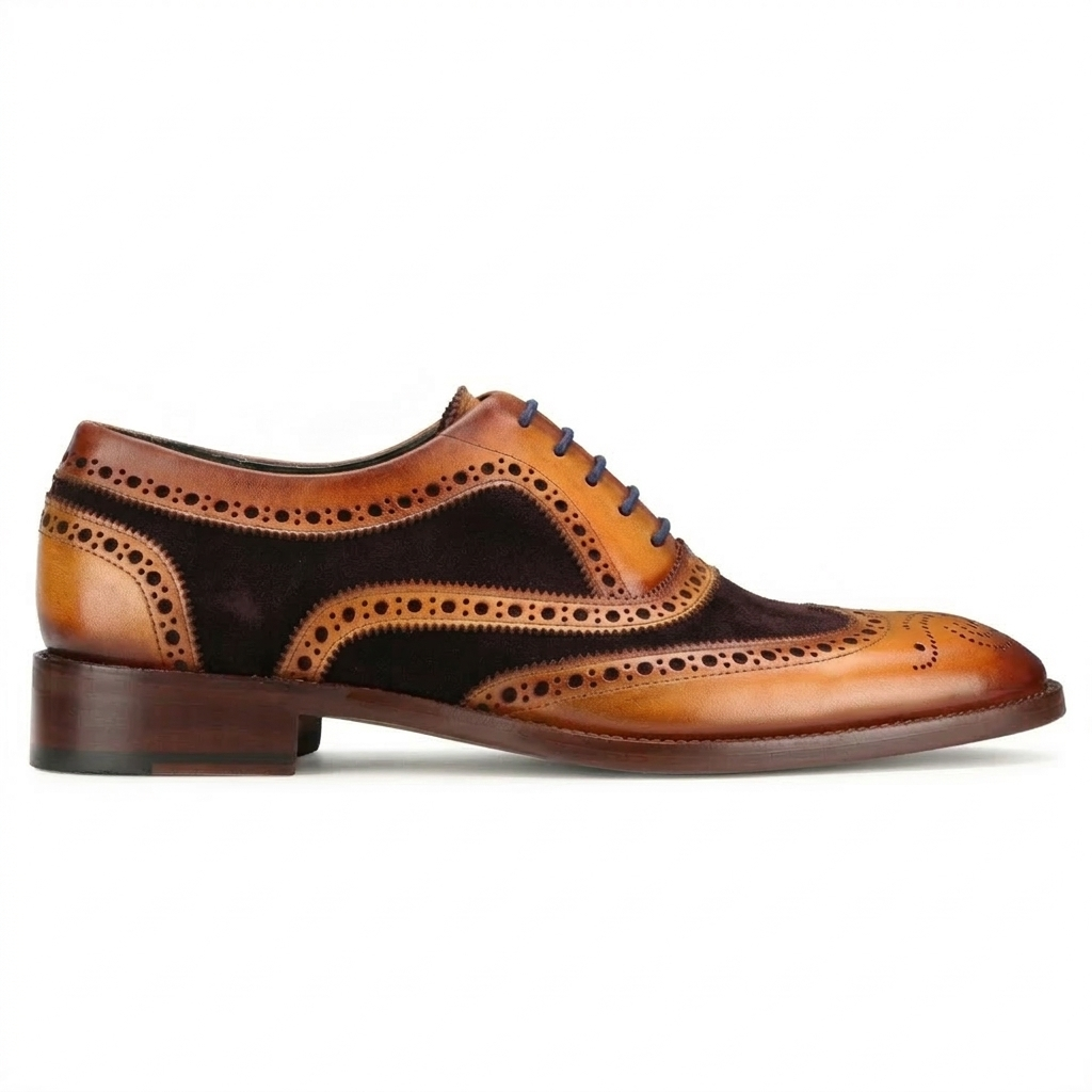 TanBrown Wingtip London Brogues