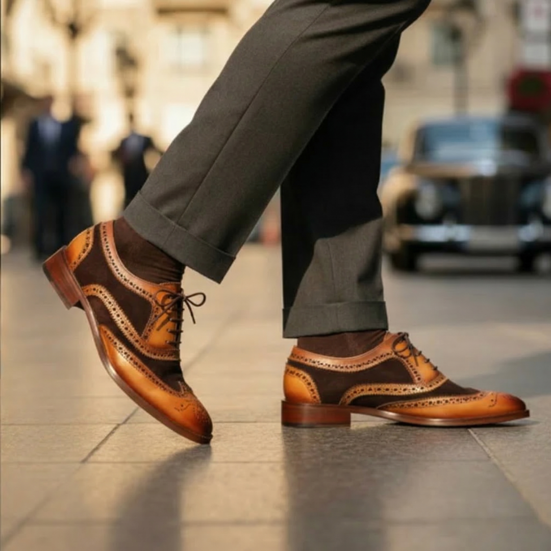 TanBrown Wingtip London Brogues