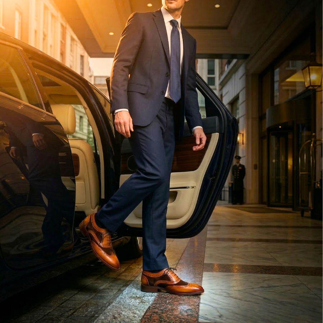 TanBrown Wingtip London Brogues