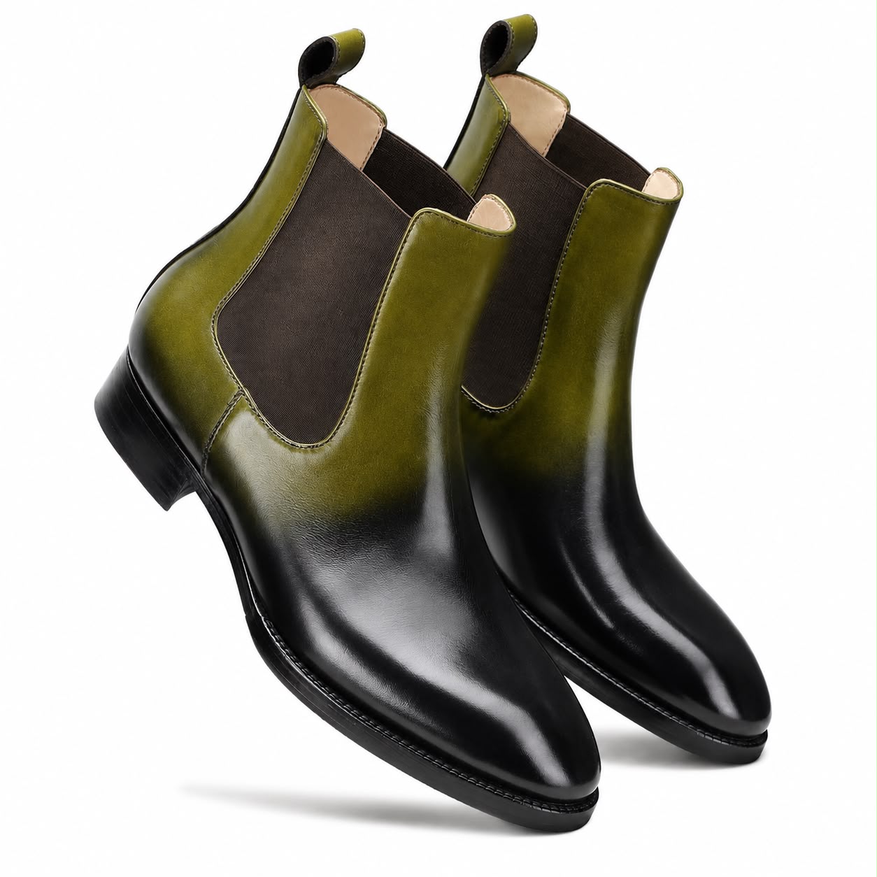 Torino Chelsea in Olive Patina